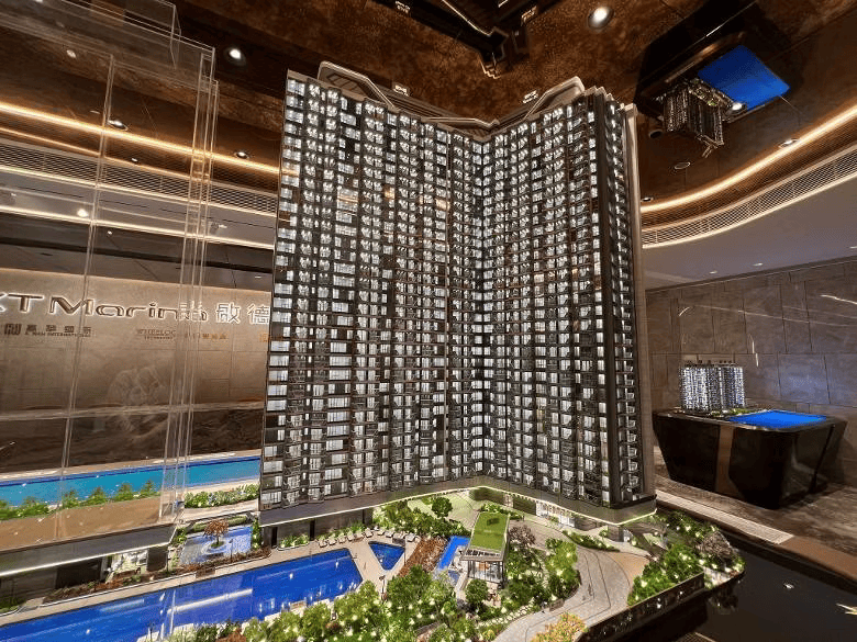 啟德海灣II 星嵐建築模型
